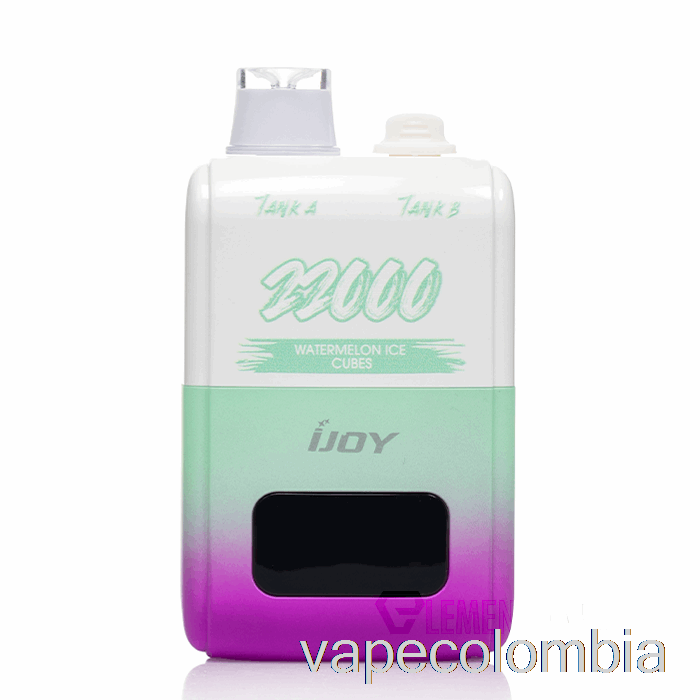 Kit Vape Completo Ijoy Sd22000 Cubitos De Hielo Desechables De Sandía